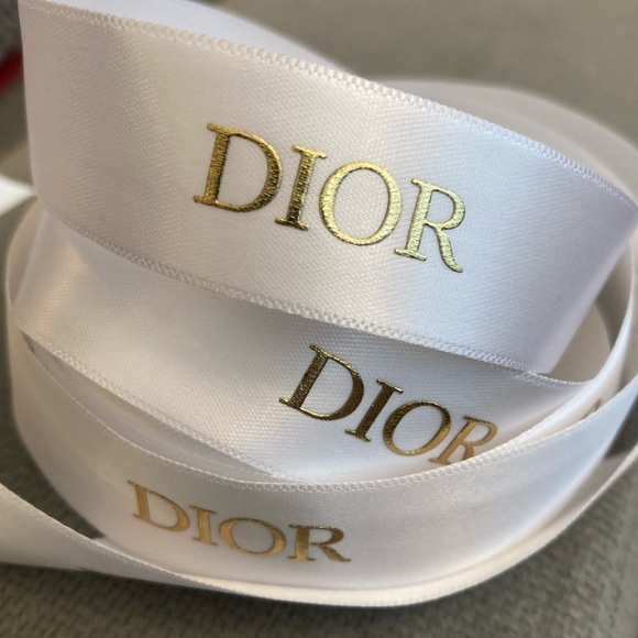 Dior 2 yds Gift Wrapping Satin Ribbon - Picture 4 of 5